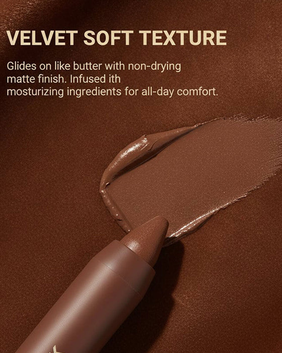 Samt Matt Seiden Textur Hohes Pigment Lippenstift