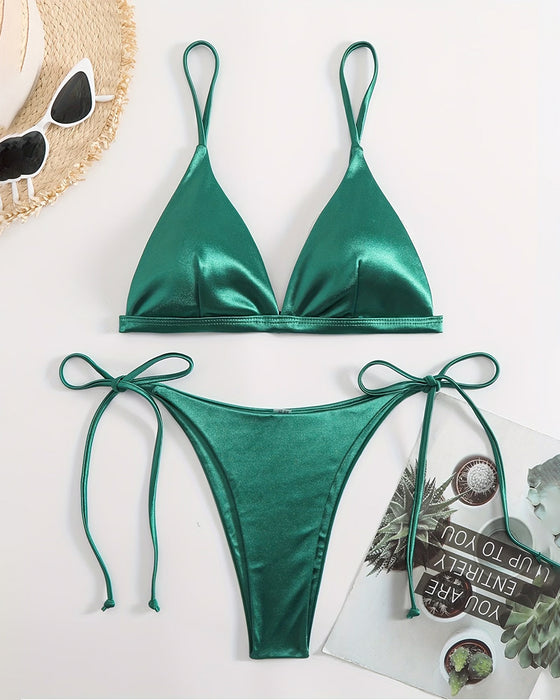 Bikini Satin Tankini Sexy