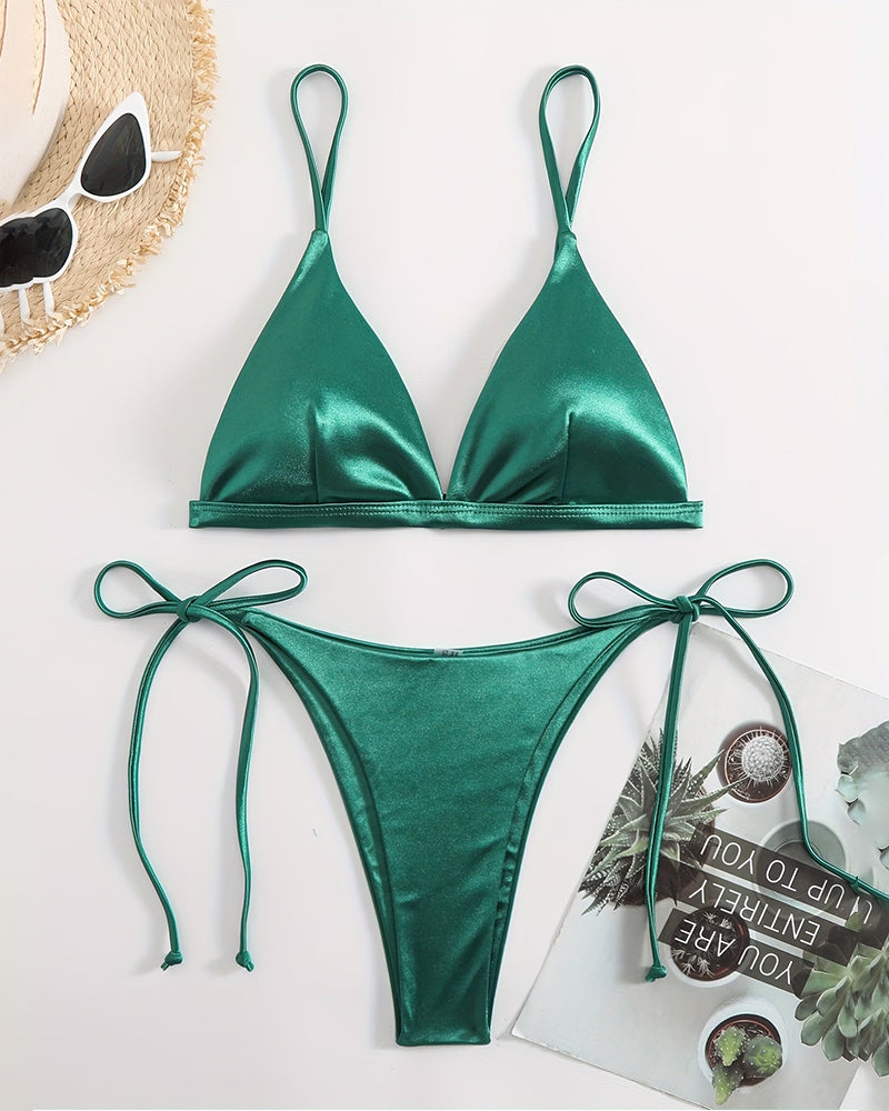 Bikini Satin Tankini Sexy