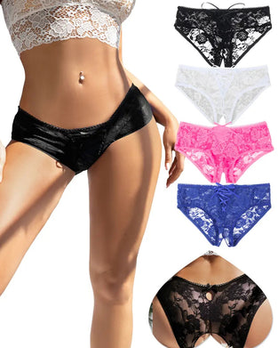 Höschen Schrittlos Spitze Sexy