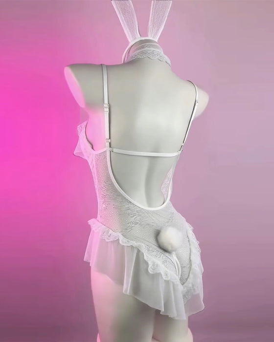 Sinnliches Unterwäsche-Set mit leichtem Zugang