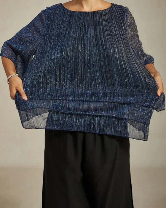 Stilvolles Shirt Mit Rundhals