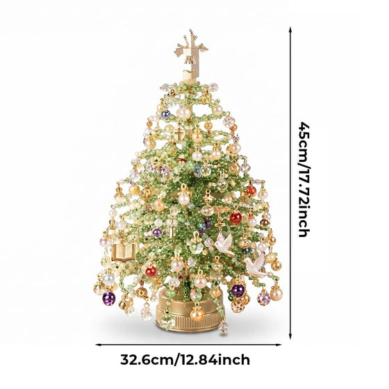 Diy-Weihnachtsbaumschmuck-Bastelset Mit Perlen