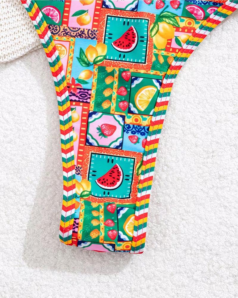Bikini Sexy Frucht Muster