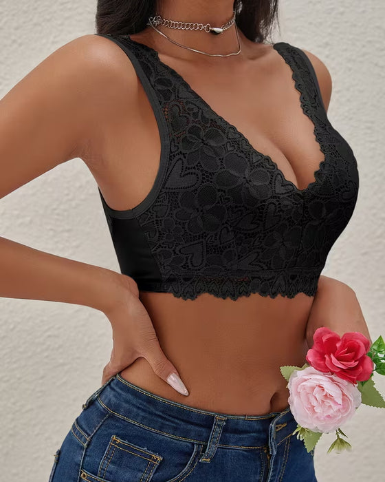 Lingerie Push-up Nahtlos Spitze