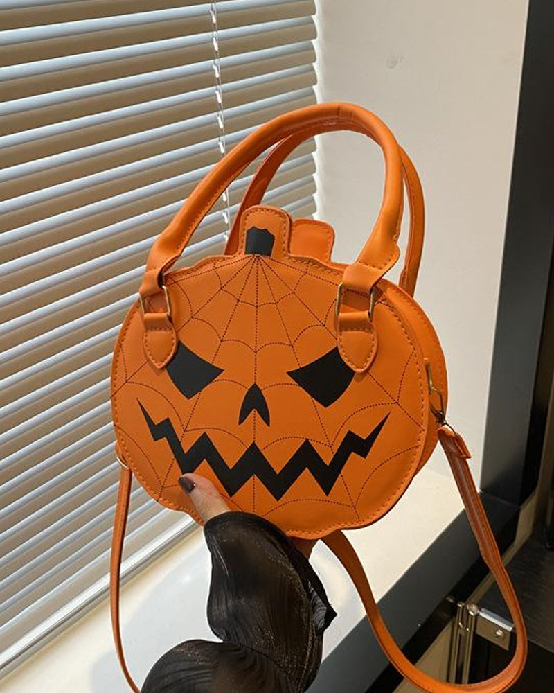 2026 Halloween Kürbistasche – Süße Umhängetasche & Schultertasche Für Frauen