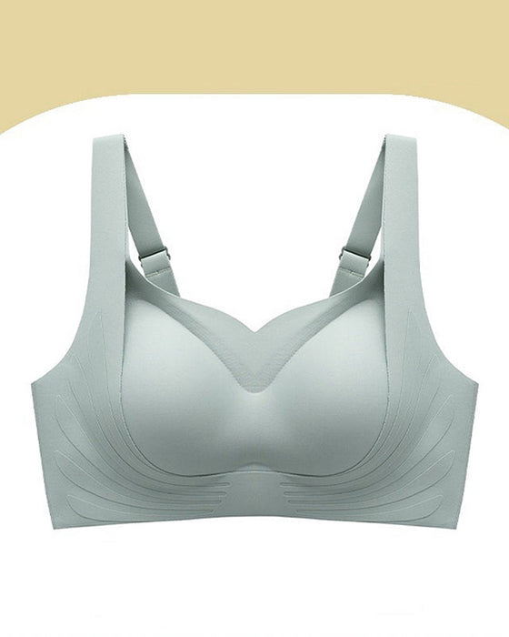 Nahtloser Push-Up-BH ohne Bügel für Damen