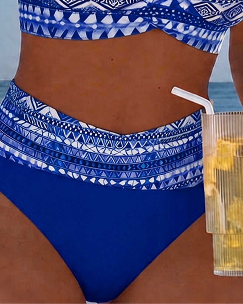 Bikini Geometrisch Zweiteiler