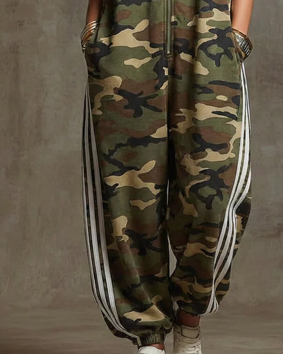 Overall Camouflage Streifen Utility