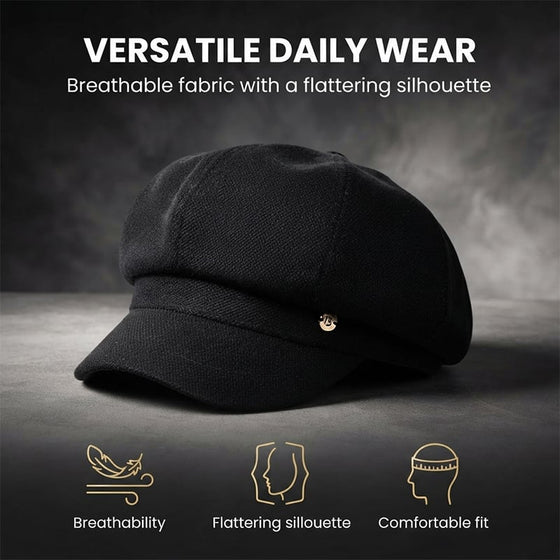 Newsboy-Cap Im Britischen Stil