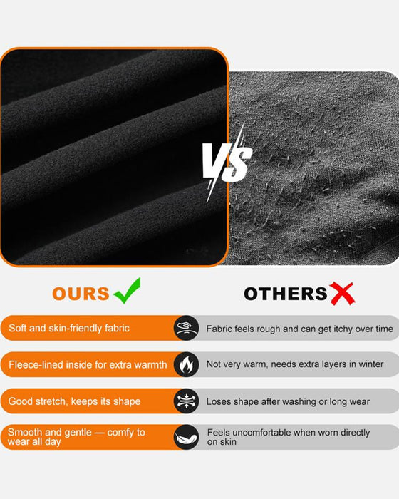 Langärmlige Hemden Mit Fleecefutter