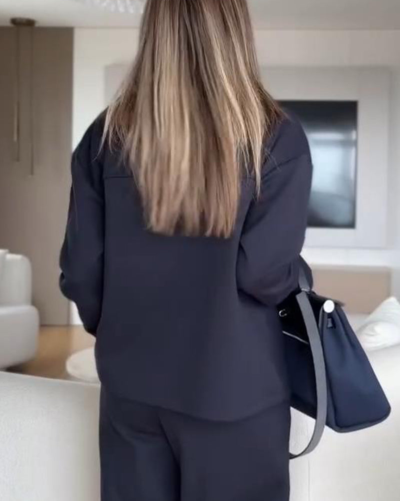 Hemd Farbkontrast Revers