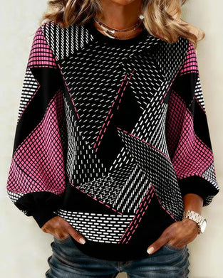 Sweatshirt Lässig Langarm