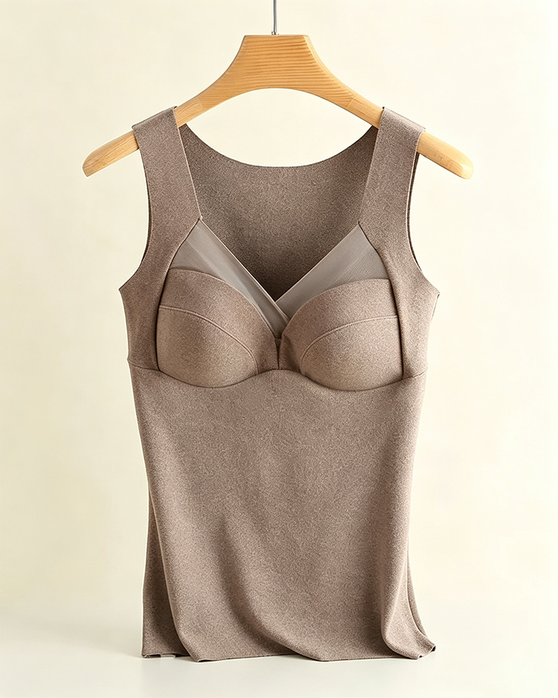 Tanktop Einteilig Gepolstert Warm