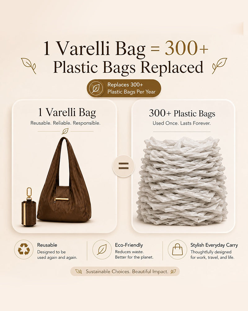 Verwandelbare Charm-Tasche – Stilvolle Vegane Leder Tote & Schlüsselanhänger-Charm