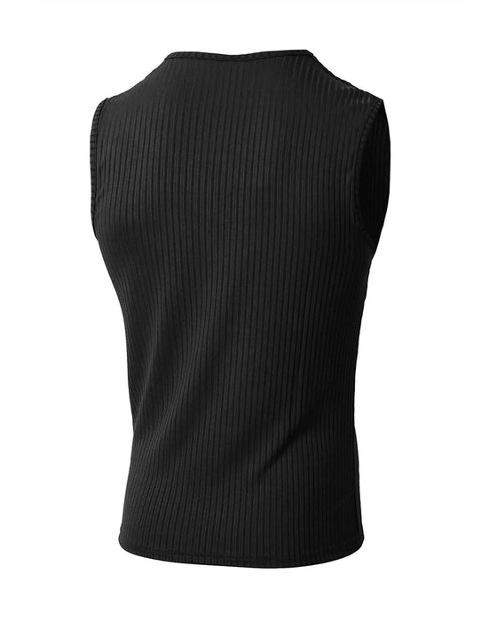 Herren Tanktop Einfarbig Sport Lässig