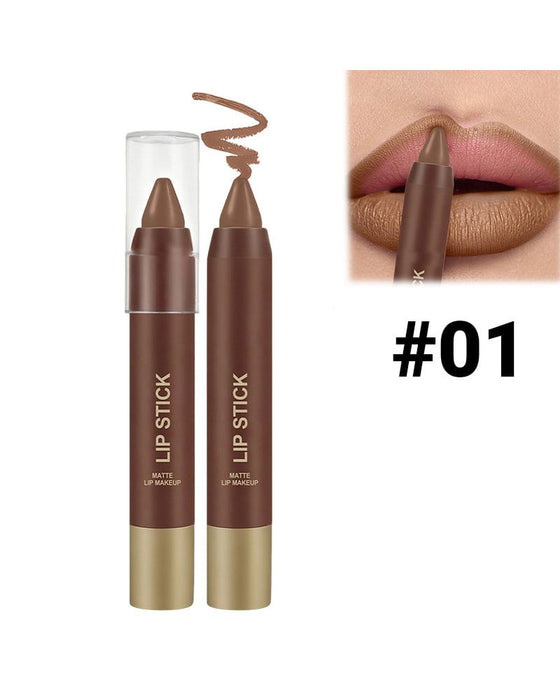 Samt Matt Seiden Textur Hohes Pigment Lippenstift