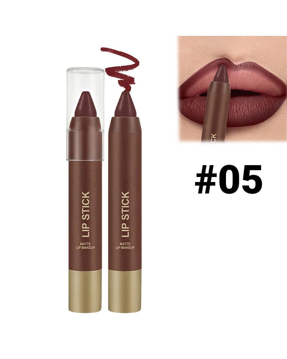 Samt Matt Seiden Textur Hohes Pigment Lippenstift