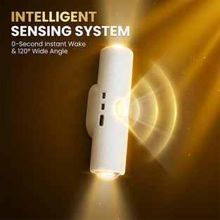 Doppelkopf Katzenauge Sensor Wandlampe