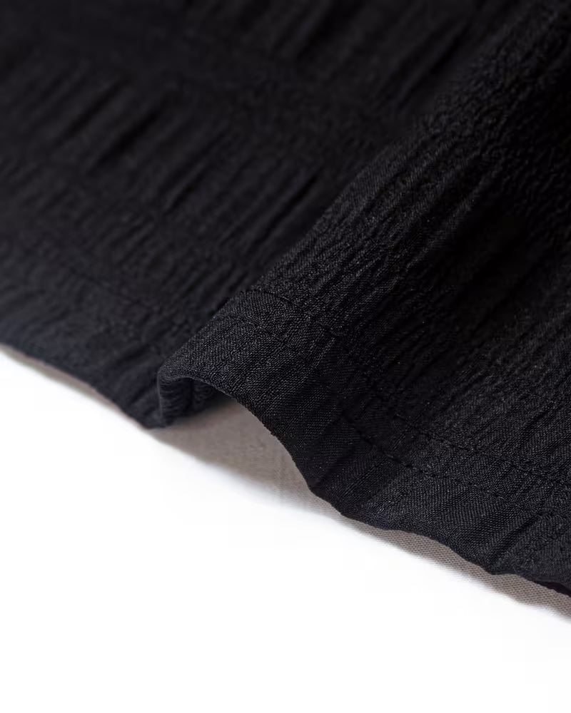 Kleid Strukturiert Tasche