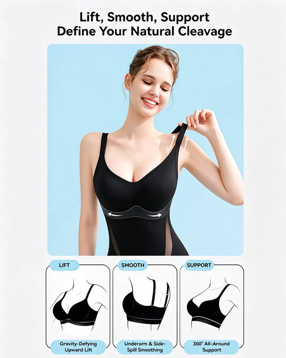 Kühlender Bauchkontroll Po-Lift Shapewear Bodysuit