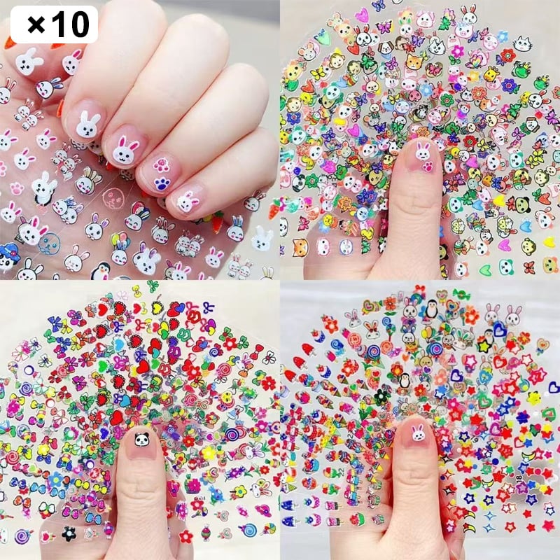 Leuchtende Nagelsticker Für Kinder