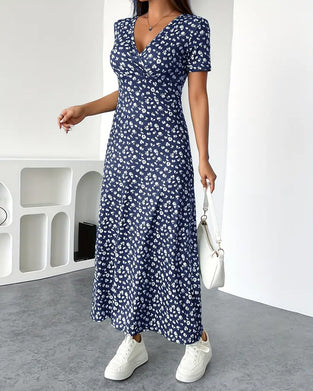 Kleid Sexy Elegant Bedruckt