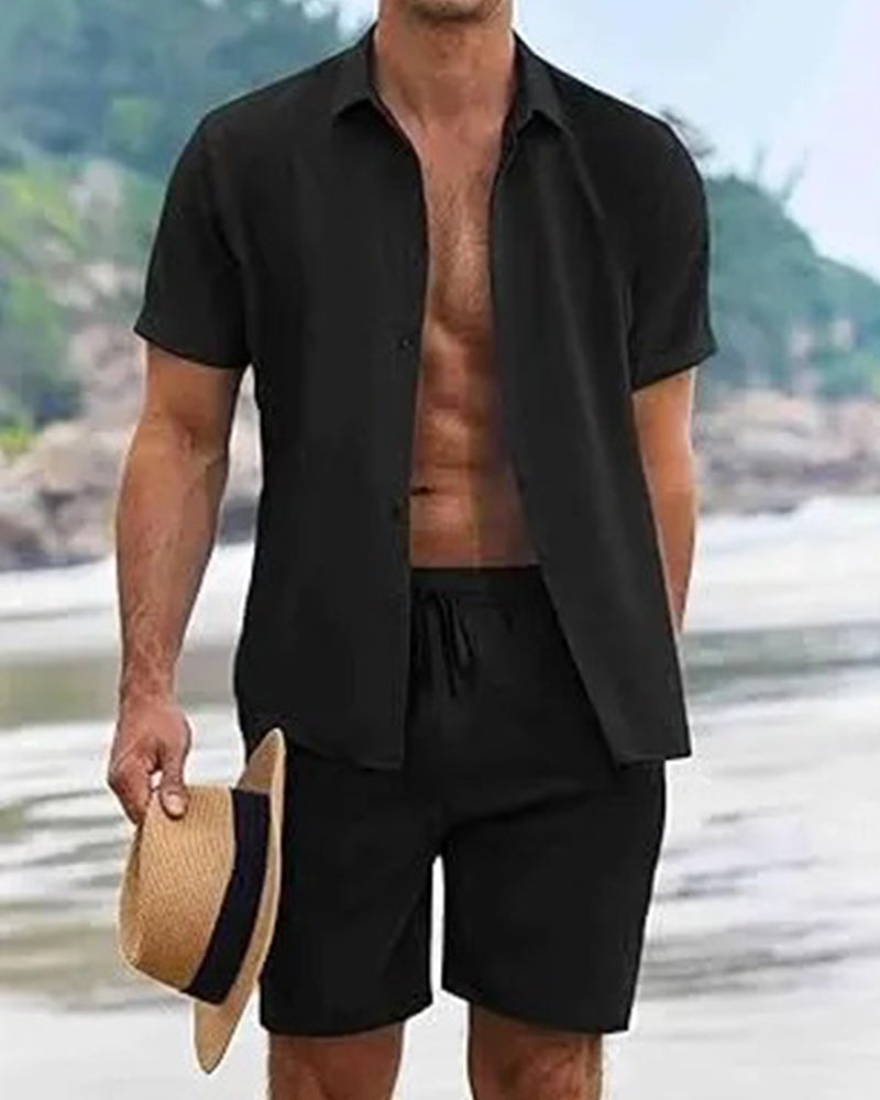 Hemdenset – Herren-Poloshirt Mit Kurzem Arm