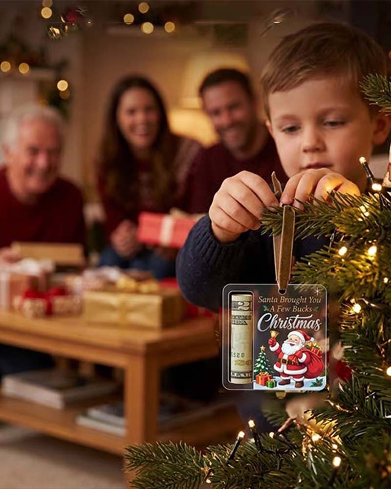 Weihnachten Bargeld Geschenk Ornament