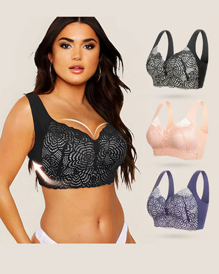 🤩LETZTER VERKAUFSTAG 🔥Ultimative Straffung & Unterstützung Spitze Plus-Size-BH