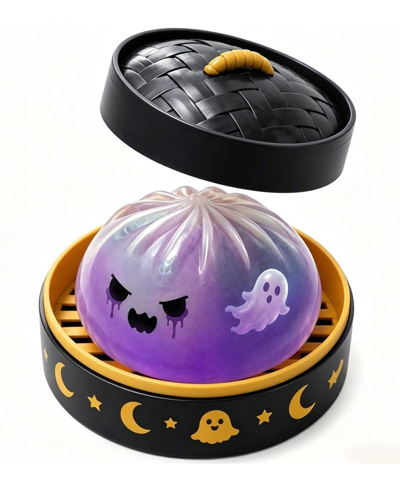 Halloween-Set Mit Süßen Gruseligen Geister-Maruko-Quetsch-Spielzeugen, Mini-Tragbarer Stressball, Sensorische Produkte Für Halloween-Artikel, Füllung Für Party-Tüten & Mini-Geschenke