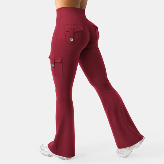 Leggings Ausgestellt Arbeitskleidung Yoga