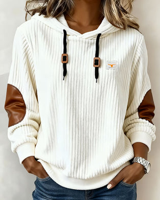 Casual Hoodie mit Color-Blocking