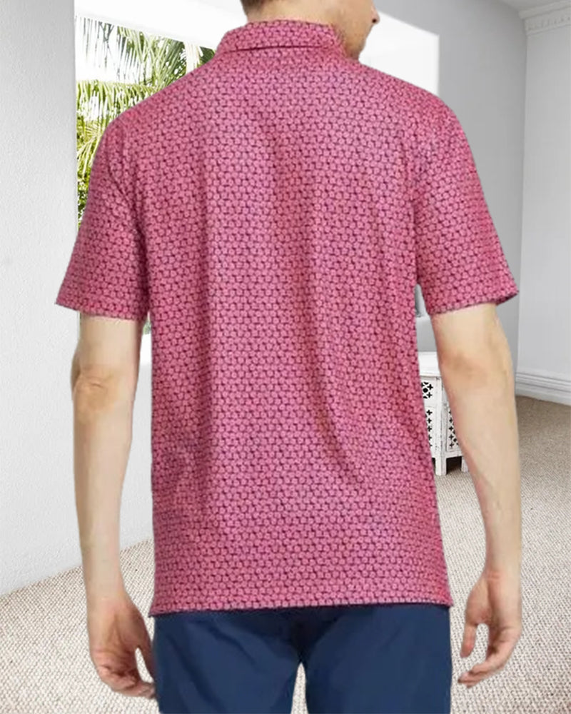 Hemd Herren Revers Blumig