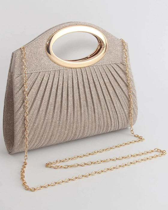 Elegante Glitzer Abend-Clutch Tasche Für Damen