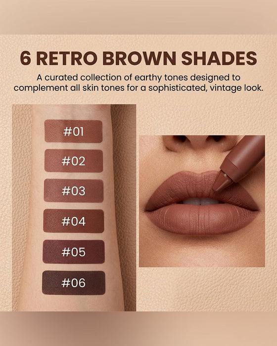 Samt Matt Seiden Textur Hohes Pigment Lippenstift