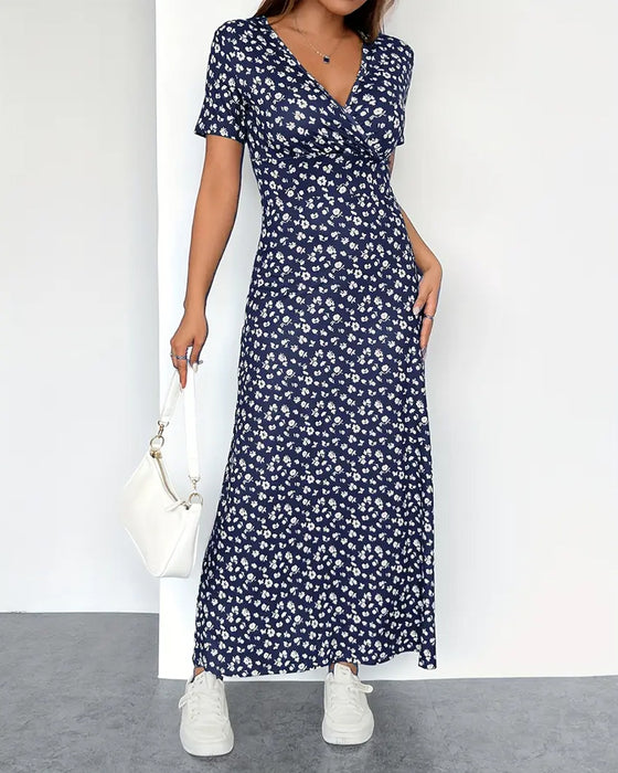 Kleid Sexy Elegant Bedruckt