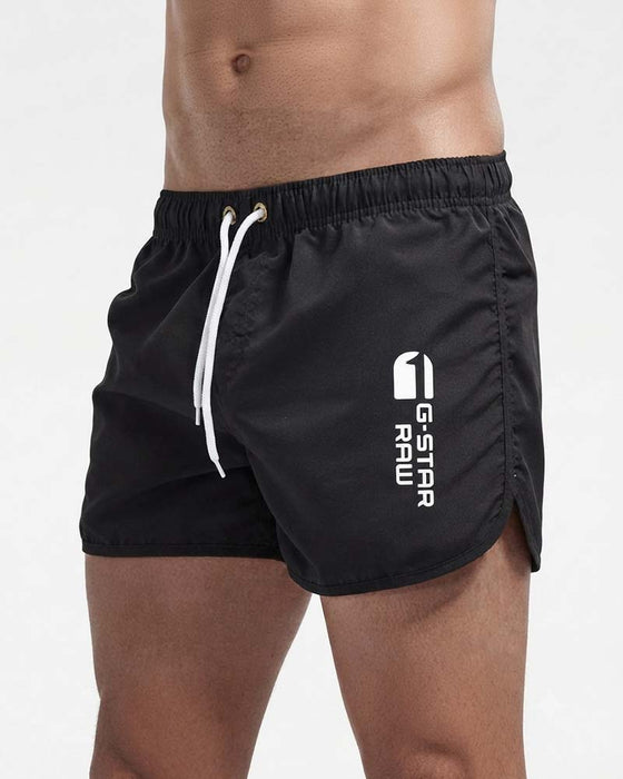 Shorts Elastische Taille Kordelzug Schnelltrocknend Sport