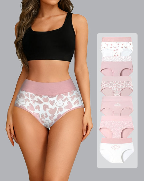 Slip Damen Niedlich Liebe Druck Weich Atmungsaktiv