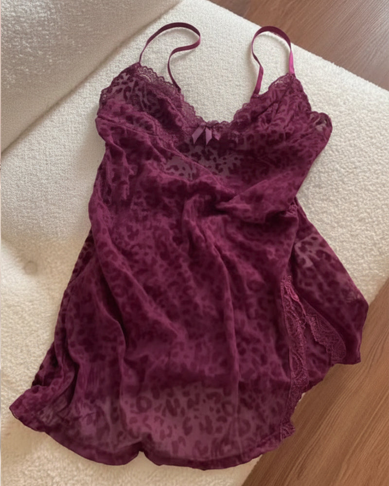 Kleid Durchsichtig Mesh Eng Strumpfhalter