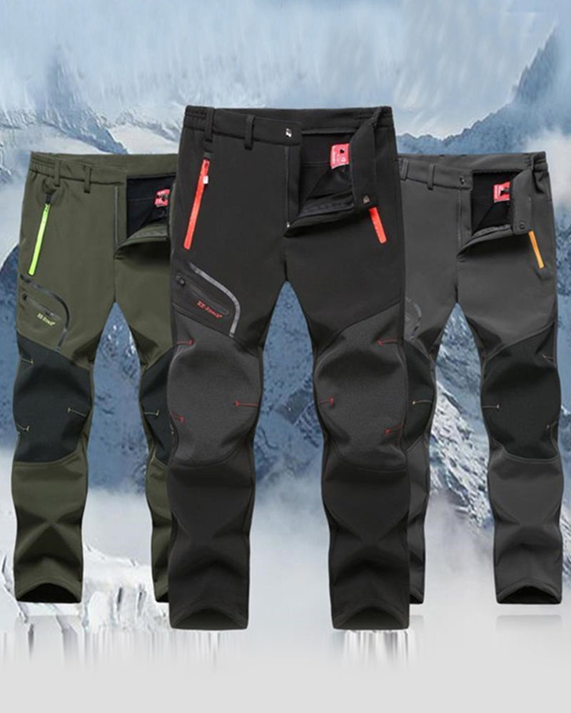 Wasserdichte Fleece-Skihose für Herren und Damen