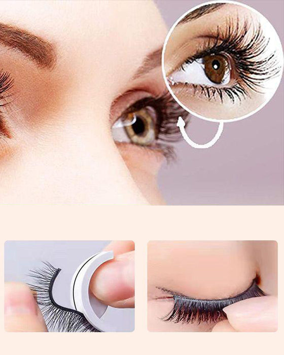 Wiederverwendbare selbstklebende Wimpern