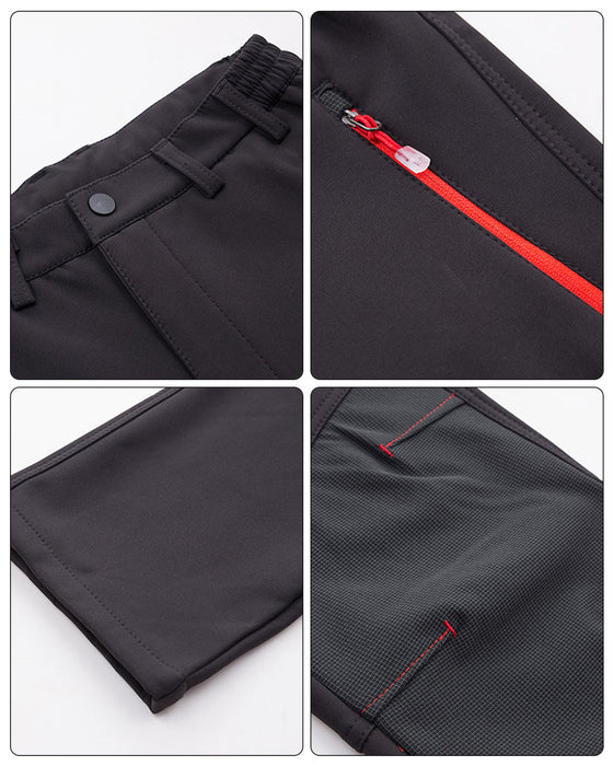 Wasserdichte Fleece-Skihose für Herren und Damen