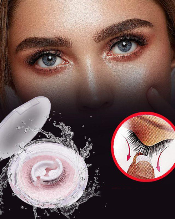 Wiederverwendbare selbstklebende Wimpern