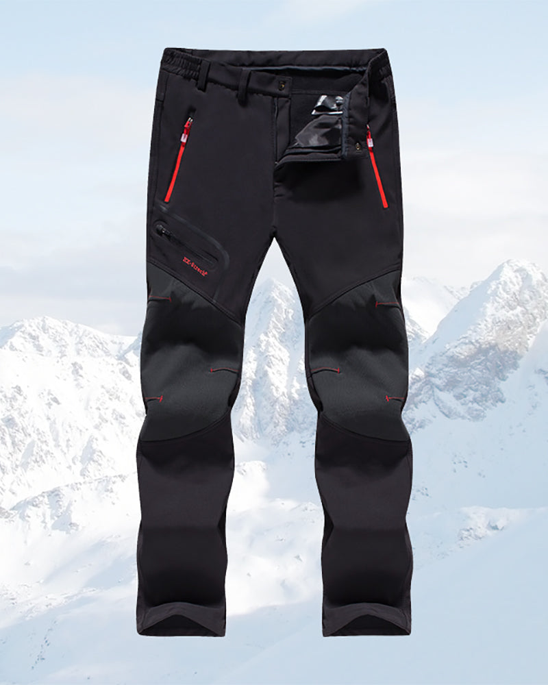 Wasserdichte Fleece-Skihose für Herren und Damen