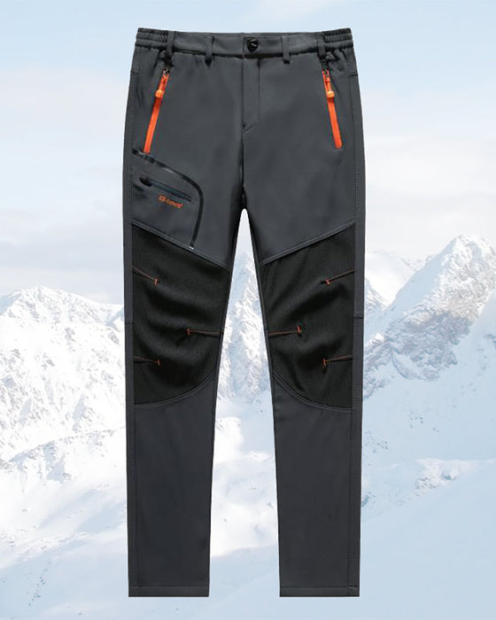 Wasserdichte Fleece-Skihose für Herren und Damen