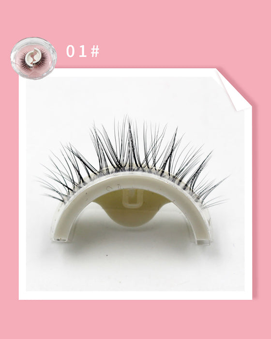 Wiederverwendbare selbstklebende Wimpern