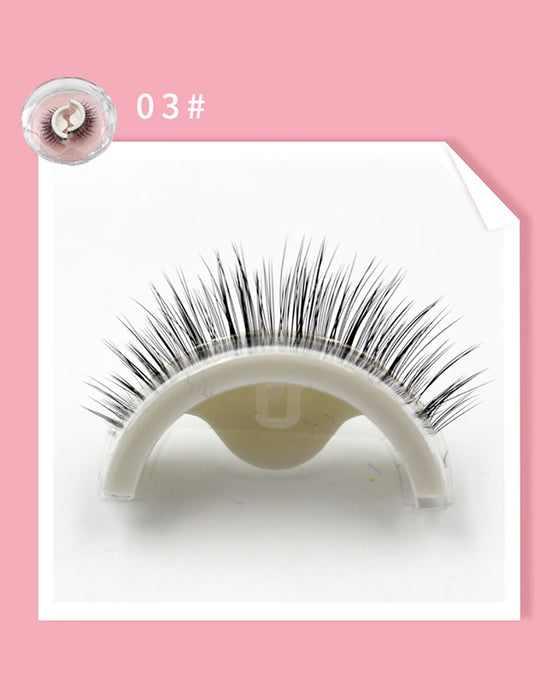 Wiederverwendbare selbstklebende Wimpern