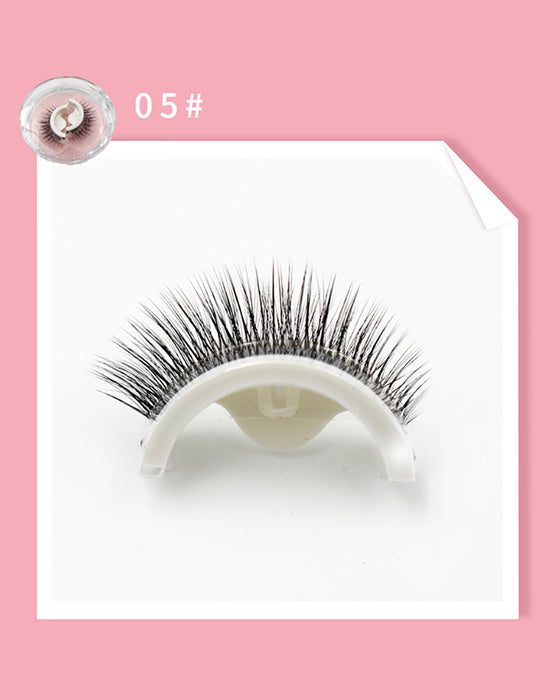 Wiederverwendbare selbstklebende Wimpern