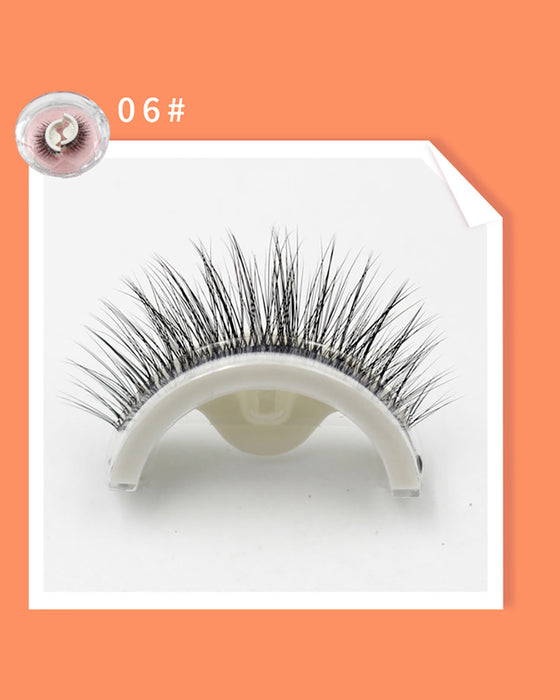 Wiederverwendbare selbstklebende Wimpern